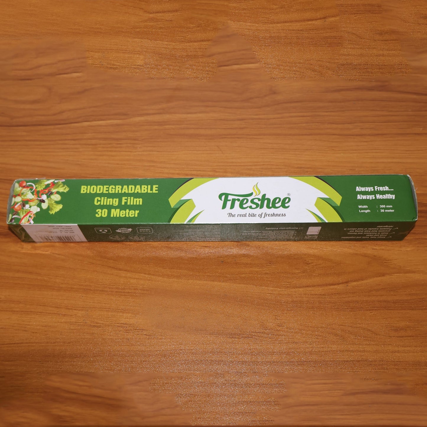 Freshee Biodegradable Cling Film Roll —Length 30 Metre, Width 300mm