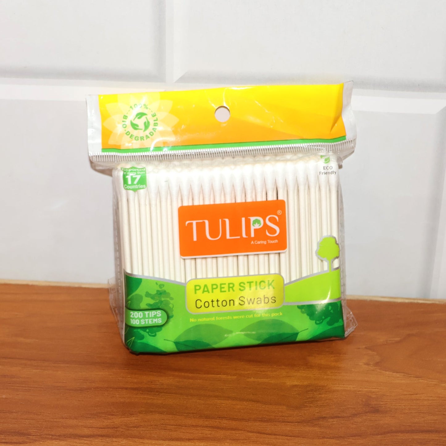 Paper-Stick Cotton Swabs - (100 Pc / Set)