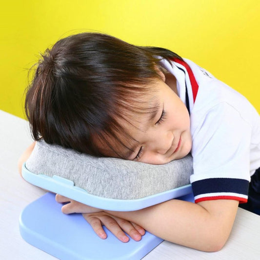 Foldable Soft Nap Doughnut Pillow – Slow-Rebound, Portable Head Cushion Kids & Office