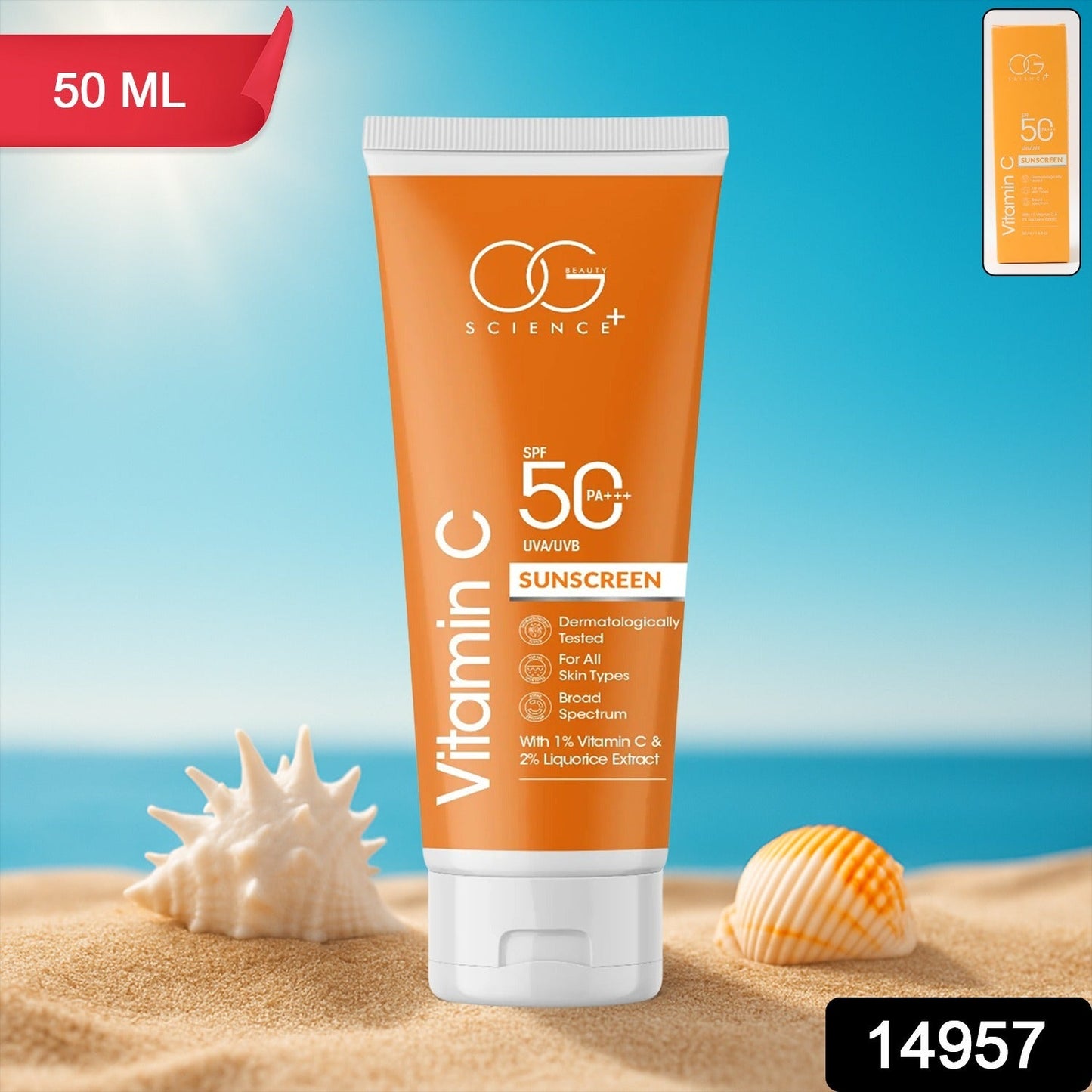 Beauty Brightening Vitamin C Sunscreen