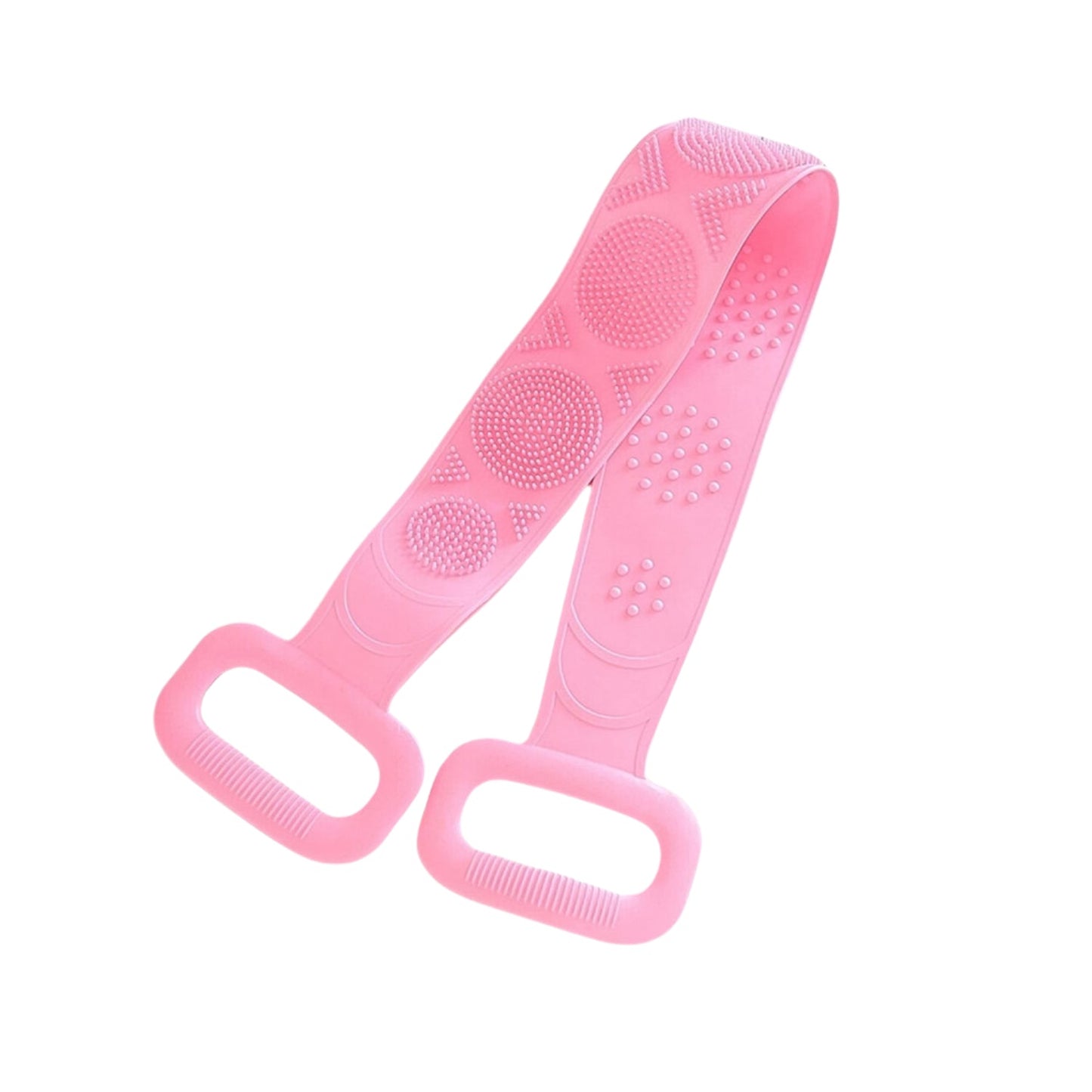 Silicone Body Back Scrubber – Double-Sided Bath Brush for Deep Cleaning