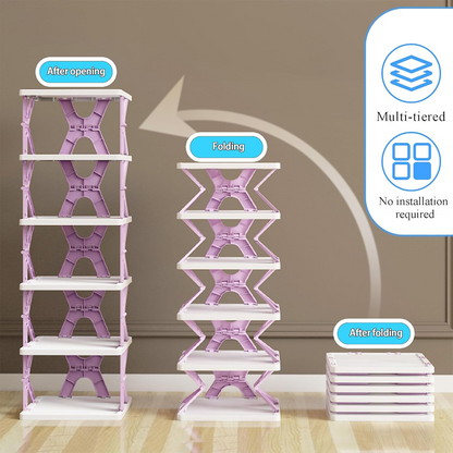 4 LAYER SHOES STAND, SHOE TOWER RACK