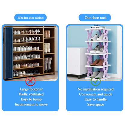 4 LAYER SHOES STAND, SHOE TOWER RACK