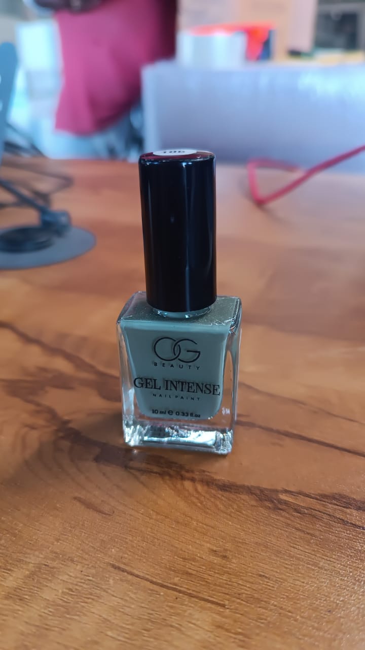 OG Beauty Pearl Grey Gel Intense Nail Polish (1 Pc / 10 ML)