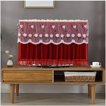 Dustproof Cover For Indoor, TV Screen Protector Cloth Cover (42 Inch / Mix Color)