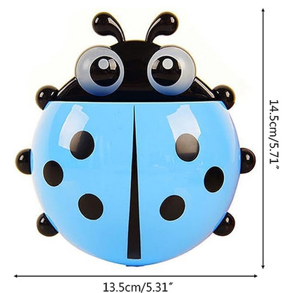 Ladybug Toothbrush Holder (1 Pc)