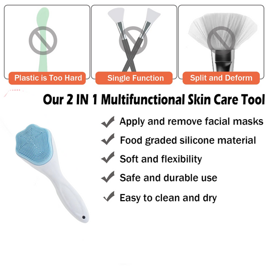 Silicone skin care tool