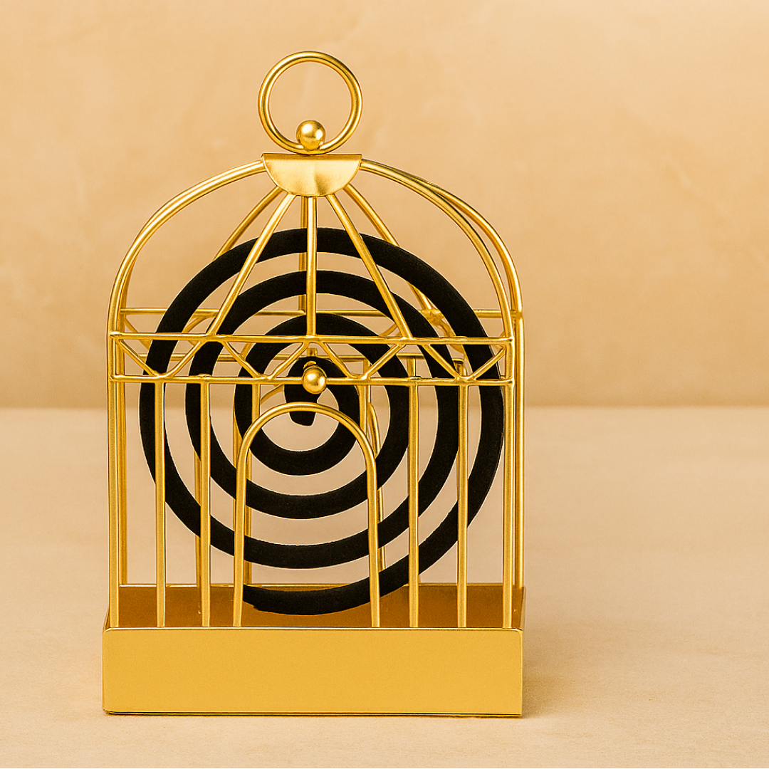 Mosquito Coil Holder, Vintage Style Durable Household Mosquito coil Stand Office Home