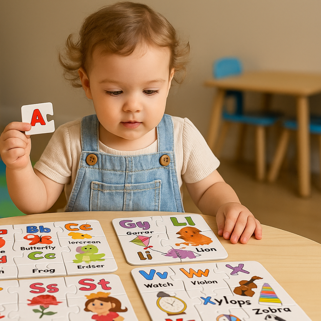 ABC Jigsaw Puzzle Toy for Children (4-Pcs Pack)