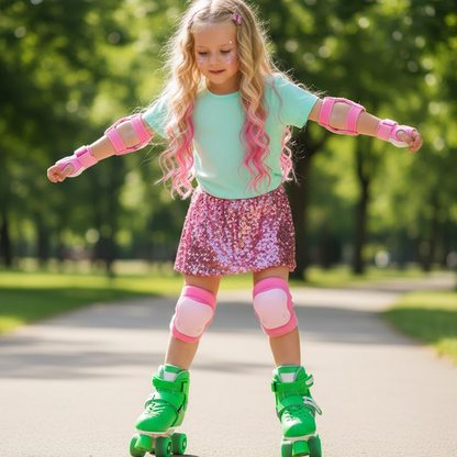 Kids Roller Skates – Adjustable & Comfortable Skating Shoes (Pair of 1)