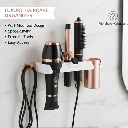 Hair Dryer Wall Mount, Self Adhesive Hair Dryer Holder (1 Pc)