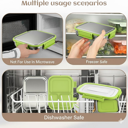 Ganesh Junior Stainless Steel Lunch Pack for Office & School Use