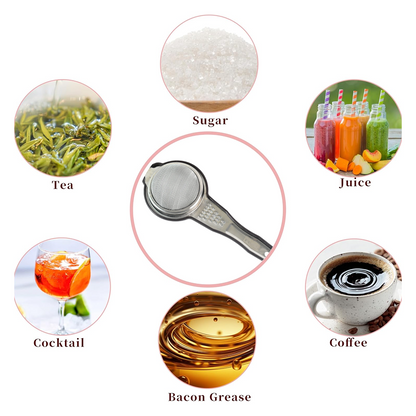 Ritu Heavy-Duty Stainless Steel Fine Mesh Tea Strainer (1 Pc)