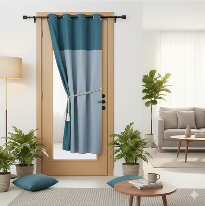 Solid 1 Piece Door Curtain Mix Size(1kg)