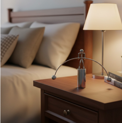 Mini Steel Balance Toy Newton Cradle Pendulum Desk Metal Decoration for Home Crafts