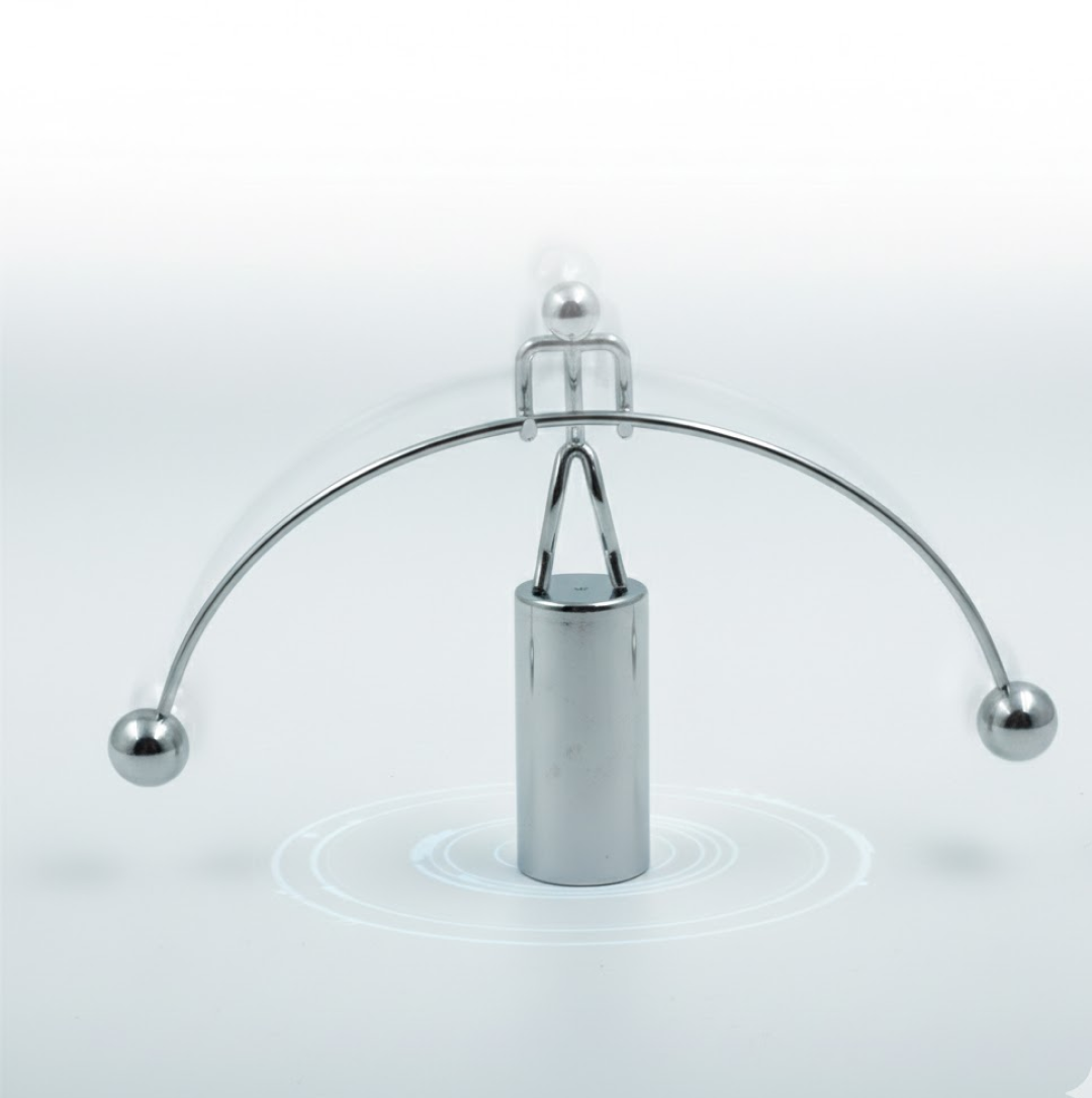 Mini Steel Balance Toy Newton Cradle Pendulum Desk Metal Decoration for Home Crafts