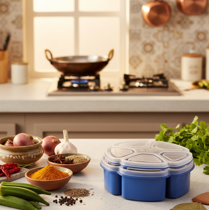 Versatile Kitchen Masala Box with Unique Design