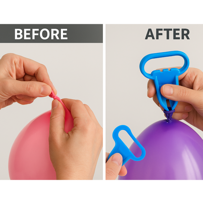 Balloon Tying Tool – Fast Knotting for Party Decorations