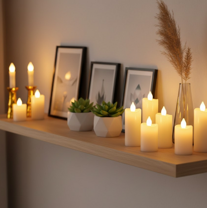 2pcs LED Candle Light Candles Flameless Lamp