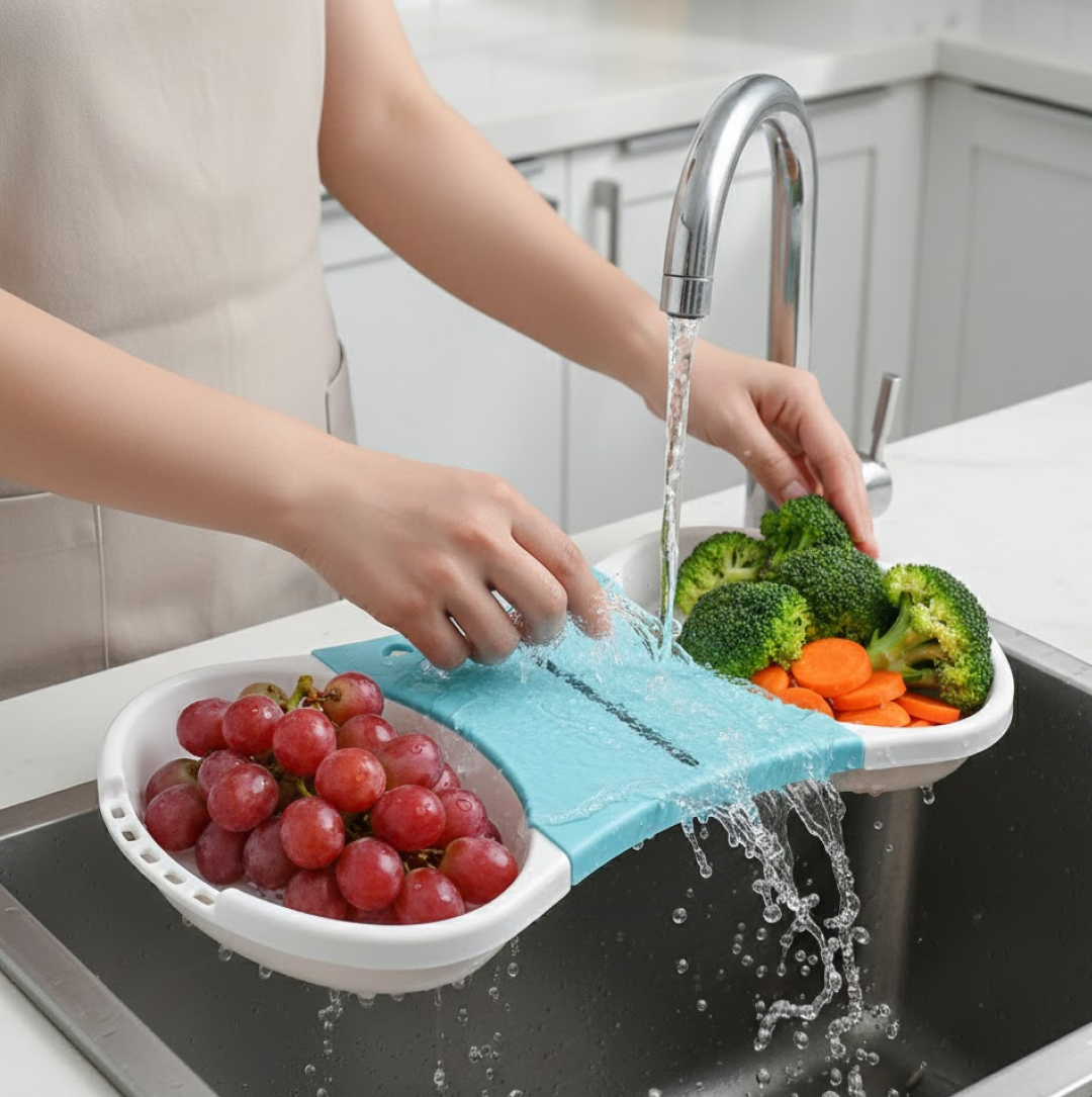 Adjustable Cut N Wash used in all kinds of household and kitchen