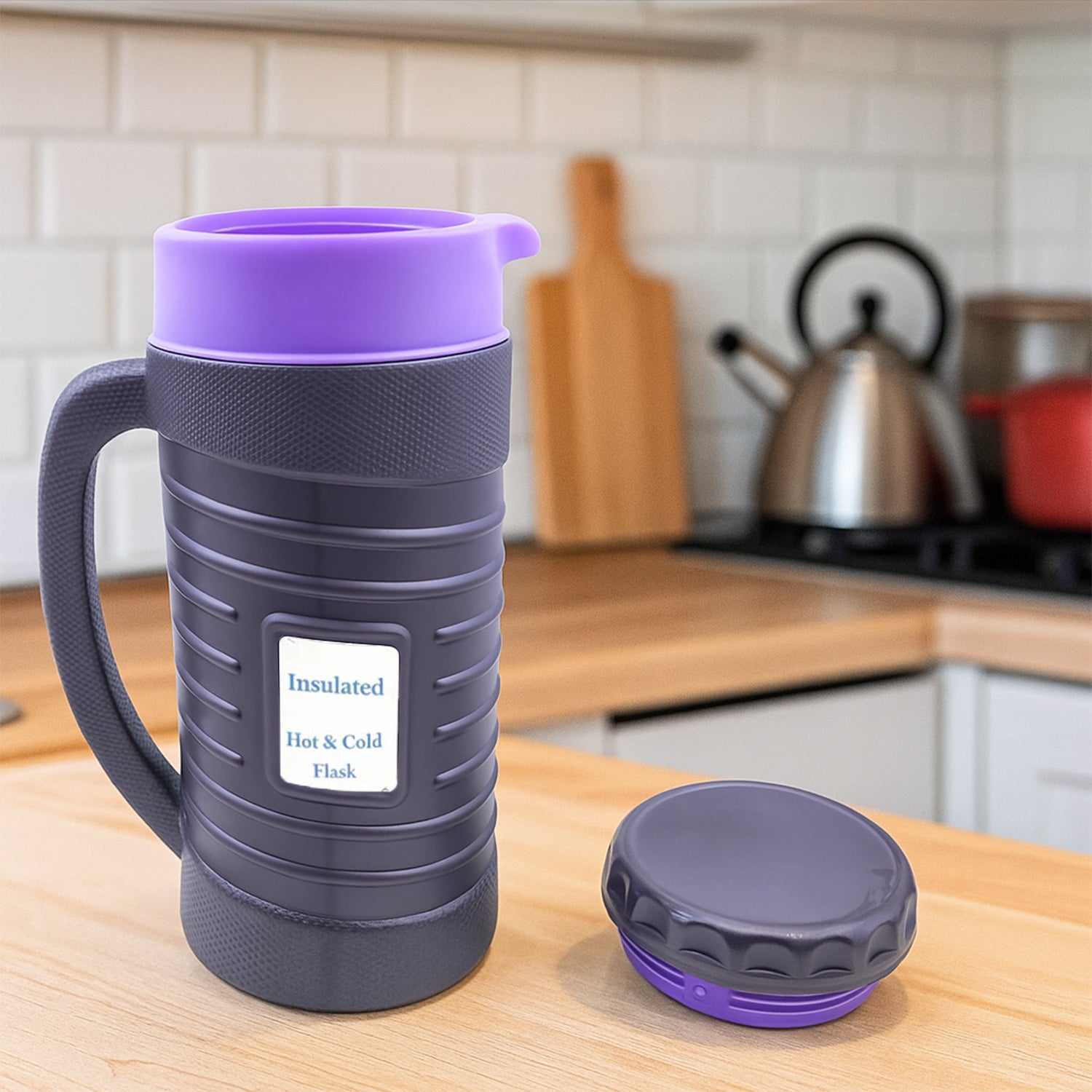 Stainless steel thermos flask