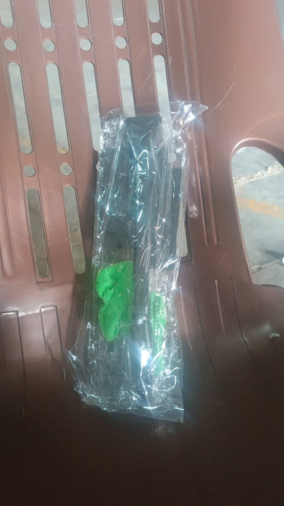 Windshield Clean Car Glass Cleaner Wiper 1 Extra Microfiber Cloth (1 Pc / 38 Cm Long)