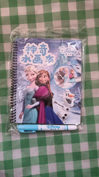 Magic Water Quick Dry Book Water Coloring Book Doodle with Magic Pen Painting Board