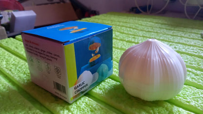 Garlic Press Sharpener Manual Ginger Chili Garlic Crusher  Kitchen Use