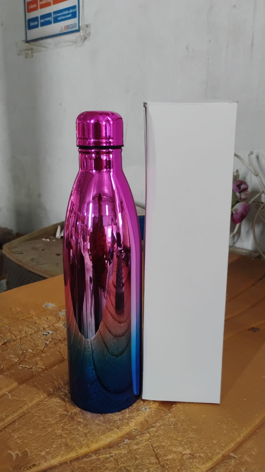 Stainless Steel Water Bottle (Approx 1000ML / 1 Pc)