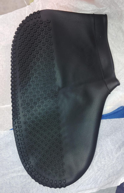 Non-Slip Silicone Reusable Waterproof Anti-Skid Shoe Covers (Large, 1 Pair)