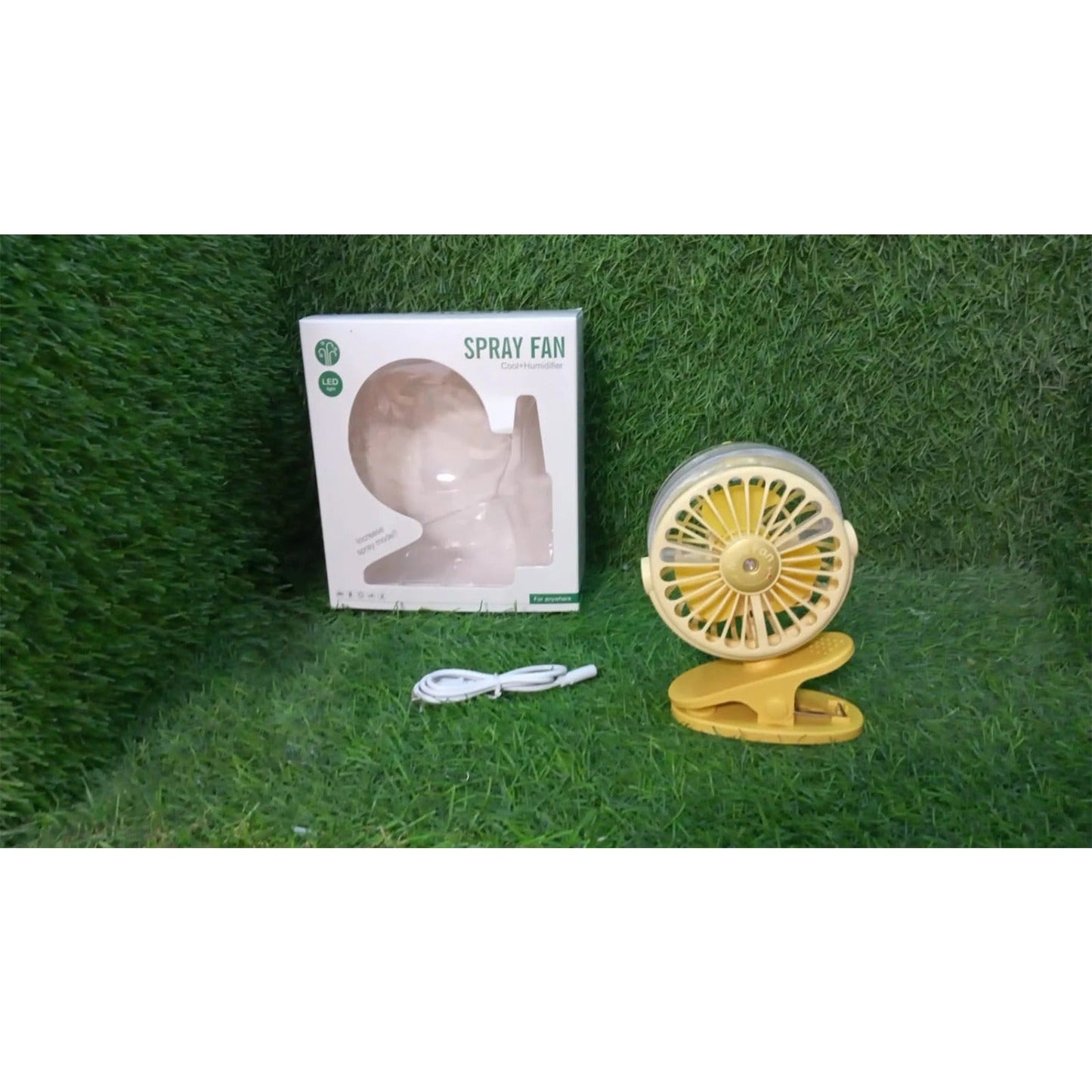 Clip Desk Fan Portable Table Cooling Fan for Home, Car & Office