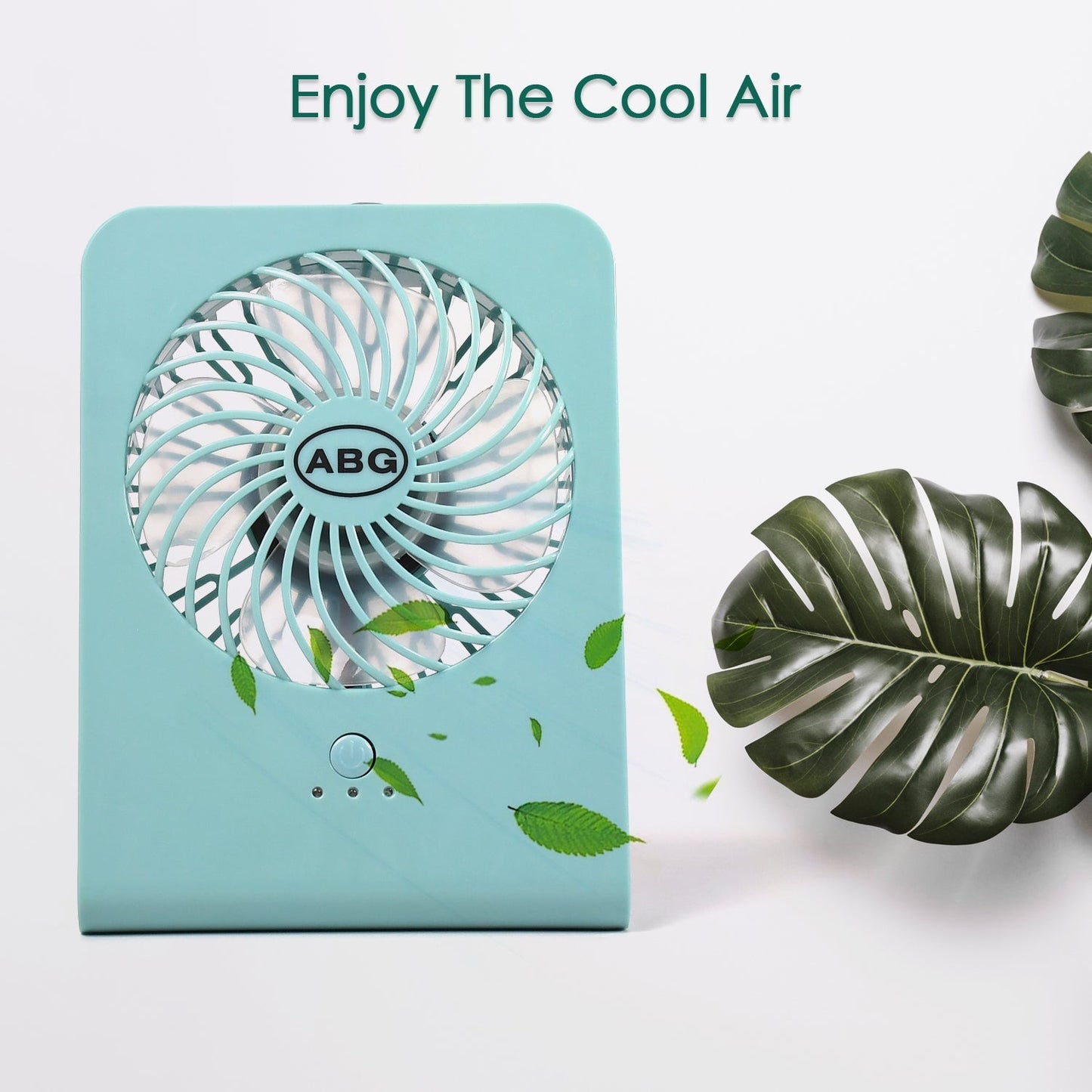 Portable Desk Fan – Big Table Fan (Battery Not Included)