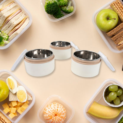 Ganesh Smart Stack 3 Layer Portable Lunch Box  for Office, School, Picnic (3 Layer)