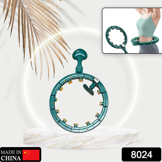 Fitness Adjustable Detachable Hula Hoop Ring Smart Count Weight Loss Gym Exercise