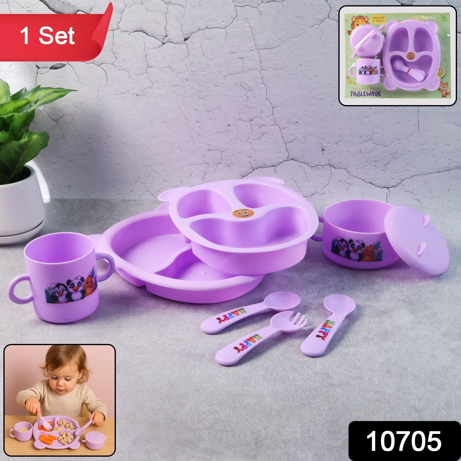 Kids Dining Tableware Set