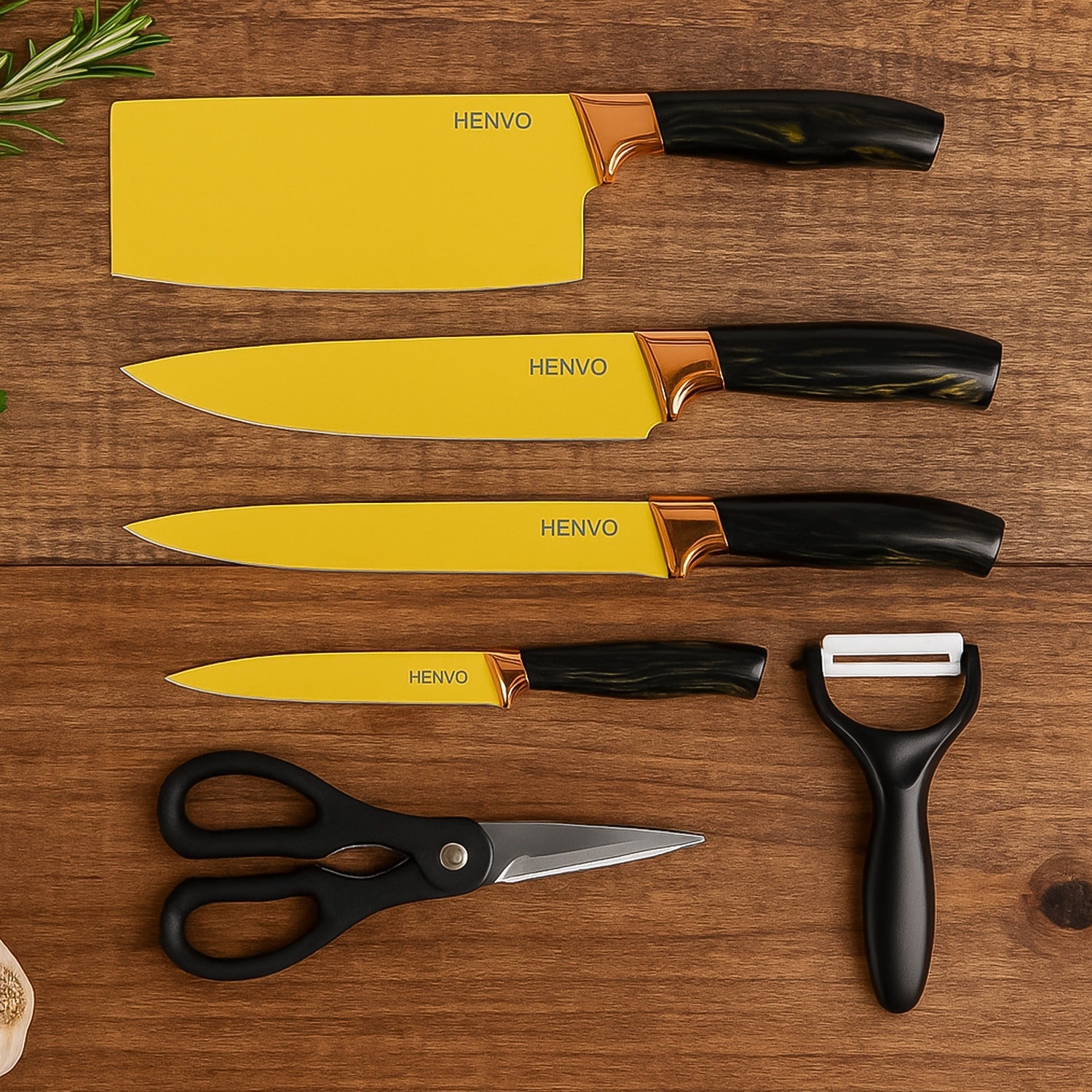 Full Kitchen Knife Set
