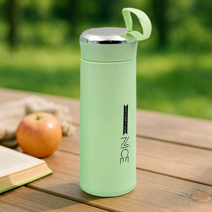 Water Bottle 400 ML Leak Proof Glass Bottle for Daily Water  1 Pc