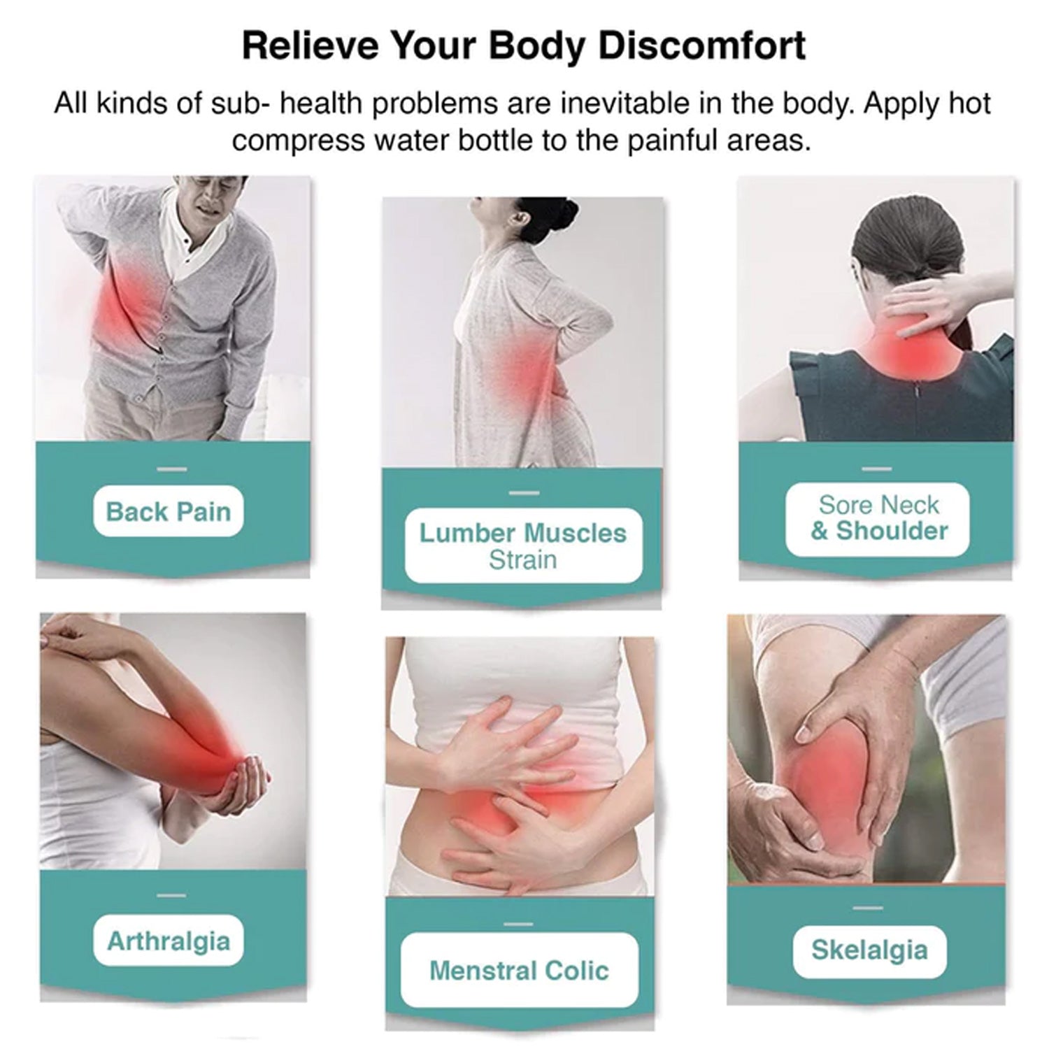 Caption America Hot Water Bag