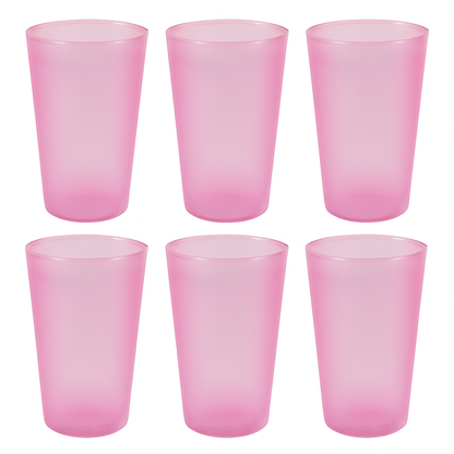 Large Glass Set – for Kitchens & Offices, Perfect for Water & Beverages (6-Piece)