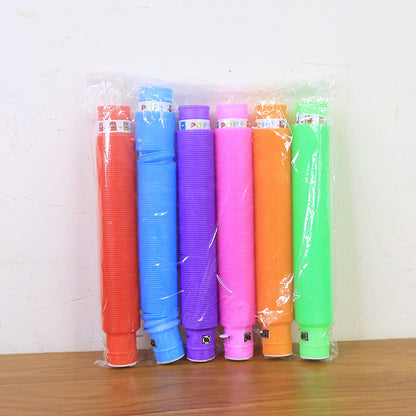 LED Glow Pop Tube Fidget Toy (Mix Color / 1 Pc)