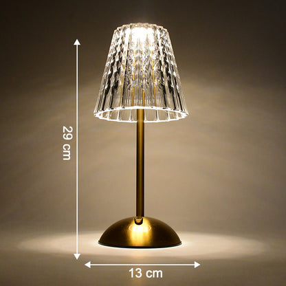 Shade Crystal Table Lamp