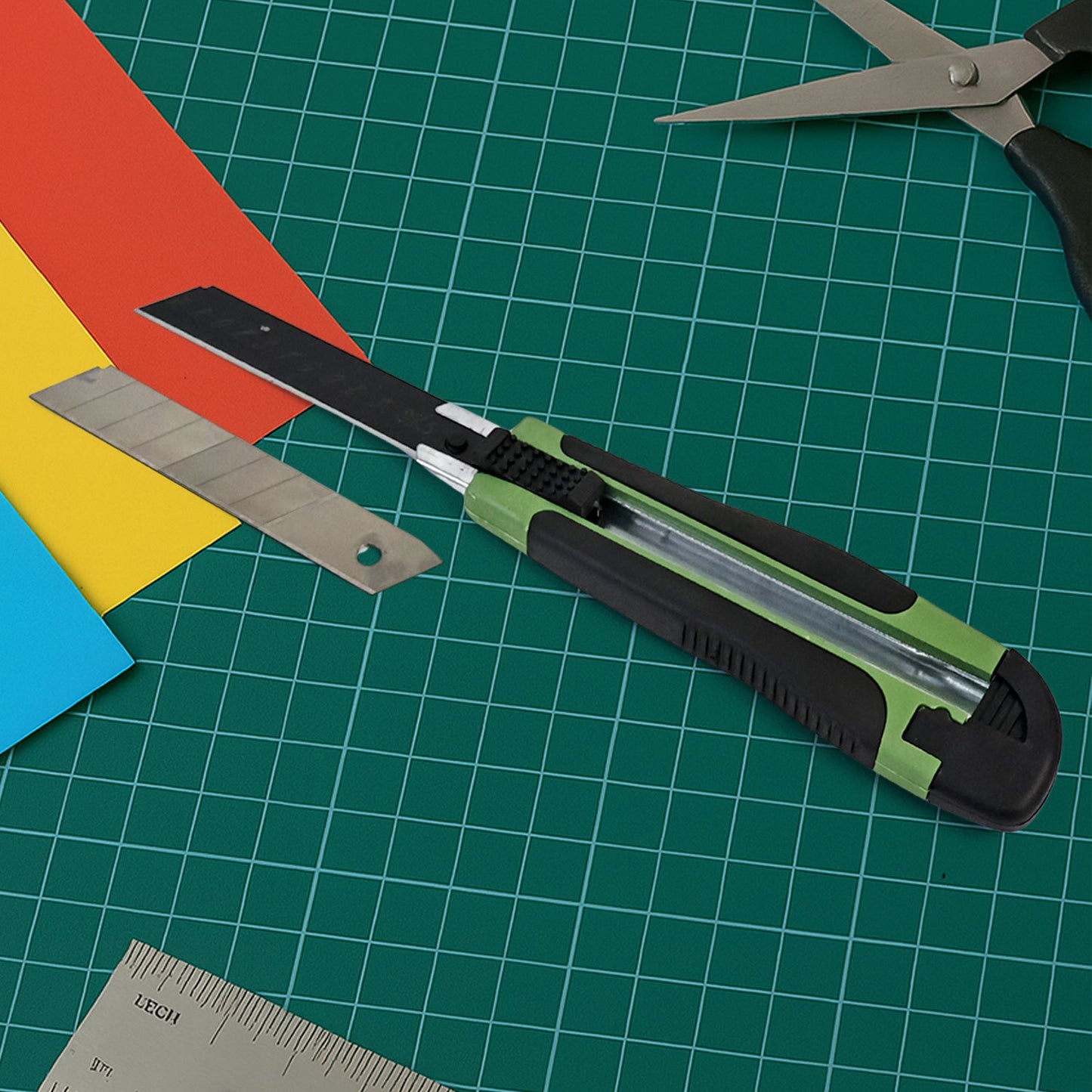 Cutter Knife Set 1 Replacement Blades, Cutter Knife Advanced Tool (1 Pc / Mix Color)