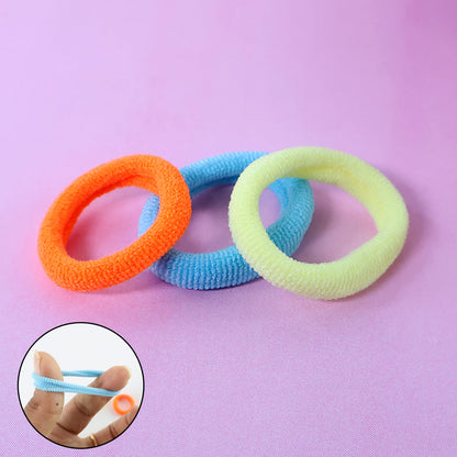Seamless Soft Hair Elastics - (3 Pc / Set)