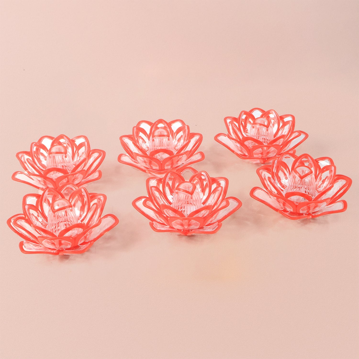 Lotus Shape Flamless LED Candles