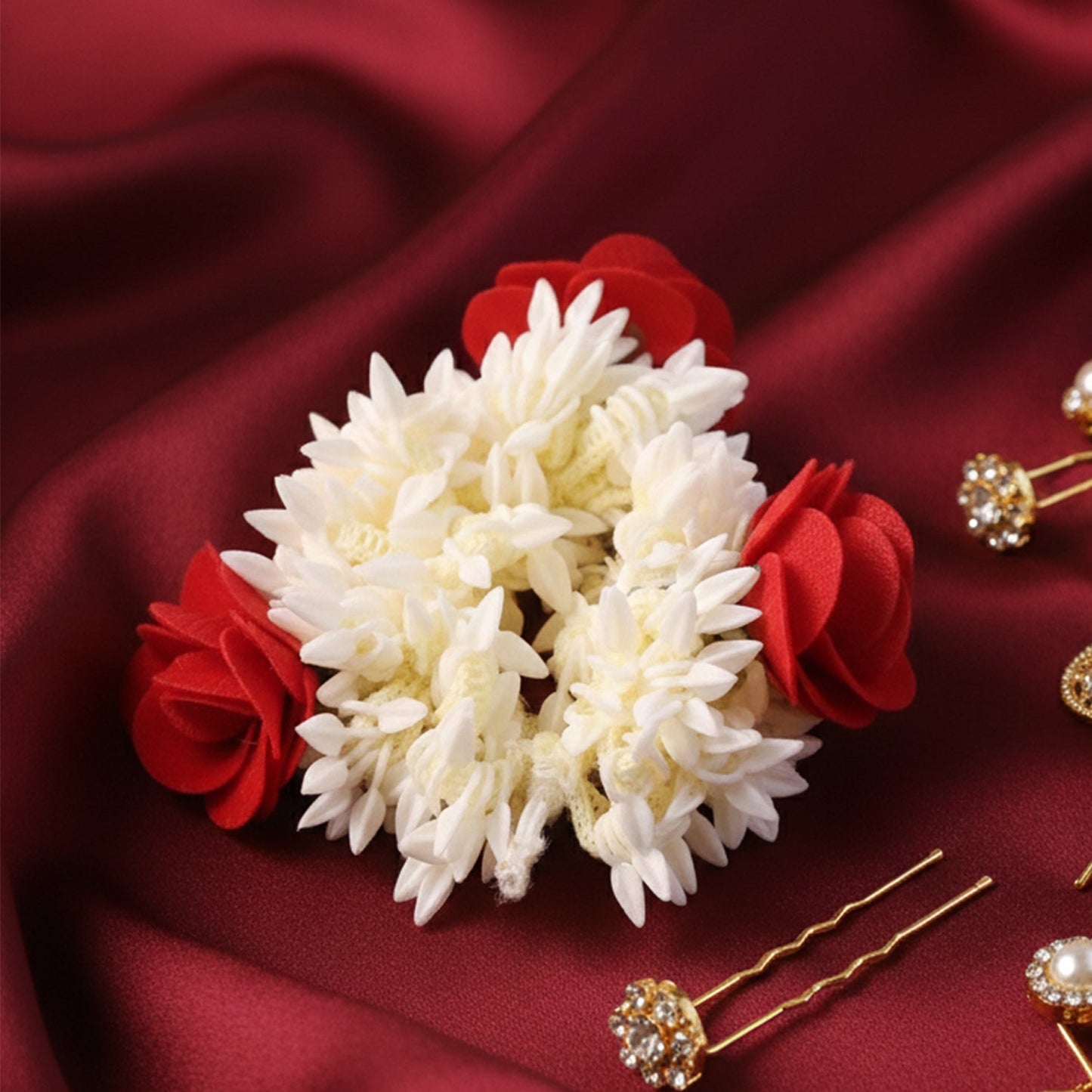 Traditional Artificial Flower Gajra (1 Pc)