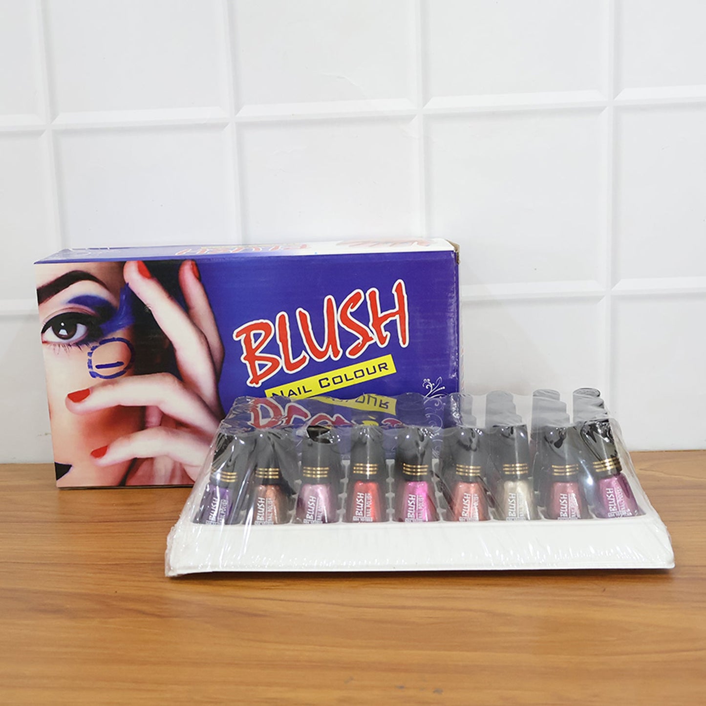 Blush Metallic Mini Nail Polish (Mix Color / 6 ML / 1 Pc)