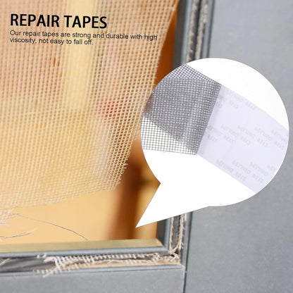 Self-Adhesive Mosquito Net Repair Tape – 2M x 5CM Roll – 1 Pc