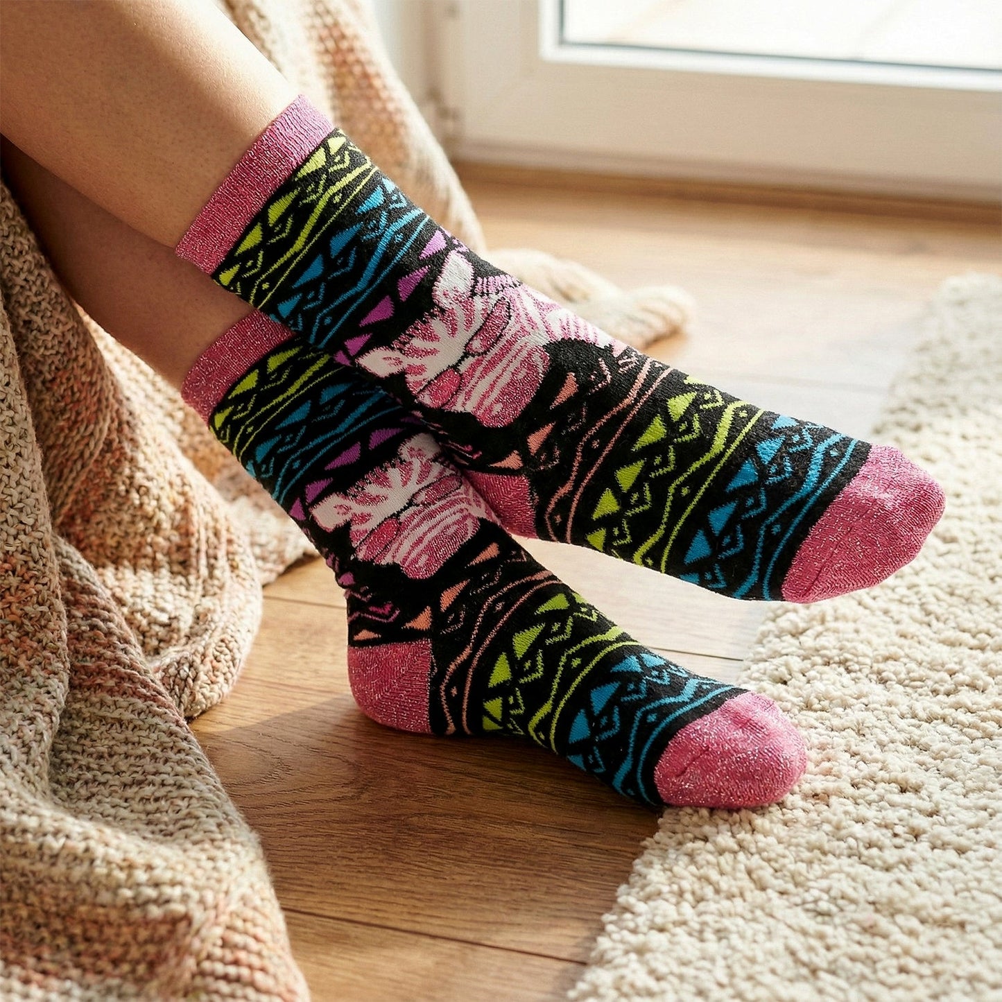 Premium Soft Light Socks (1 Pair / Medium)