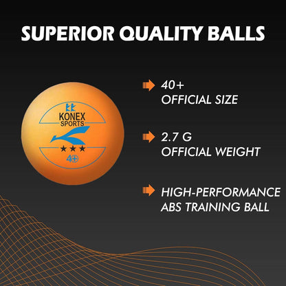 Professional Table Tennis Balls (6 Pc)