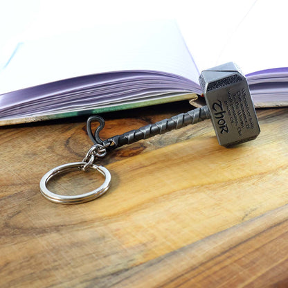 Big Metal Hammer Shape Keychain (1 Pc)